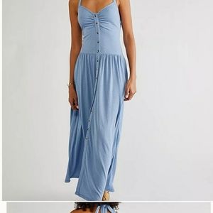 Nina halter maxi dress Free People